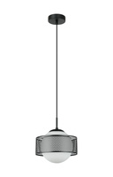 Lampa wisząca LOMICA 25cm czarna Italux PND-55456-1L-BK