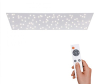 Lampa sufitowa plafon biały SPARKLE LED Leuchten Direkt 14672-16-O sterowany pilotem