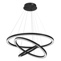 Lampa wisząca GALAXIA BLACK 85W LED Milagro ML8424