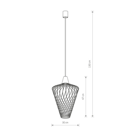 Lampa wisząca WAVE L Nowodvorski 8857