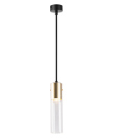 Lampa wisząca RICKY zwis Złoty 1xGU10 Milagro ML0845