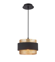 Lampa wisząca BANS Italux PND-27467-1-BK-GD