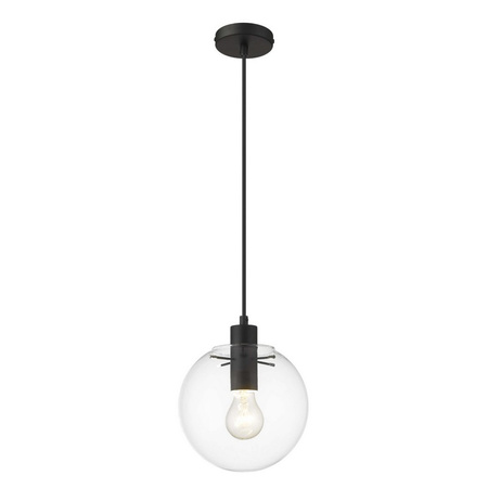 Lampa wisząca PUERTO czarna 25cm Light Prestige LP-004/1P M BK