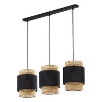 Lampa wisząca BOHO BLACK listwa TK Lighting 6541