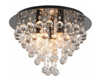 Lampa sufitowa czarna LONDON firmy Reality 627703-29