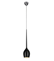 Lampa wisząca IZZA 1 BLACK firmy AZzardo AZ0130