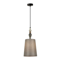 Lampa wisząca NEROM 22cm Italux PND-22374C-BK