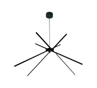 Lampa wisząca czarna SPIDER LED MaxLight P0412