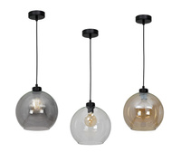 Lampa wisząca SOFIA CLEAR SMOKED AMBER Milagro MLP6578 MLP6577 MLP6576 kolor do wyboru