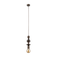 TOWER BROWN LAMPA WISZACA 1XE27 TK Lighting 10703