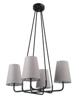 Lampa wisząca PRIMO Italux MDM-3542/4 BK+DRG