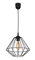 Lampa wisząca COLIN BLACK 1 Milagro MLP4789