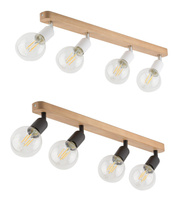 Lampa sufitowa SIMPLY WHITE WOOD TK Lighting 4751