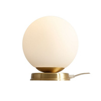 Lampka stołowa BALL BRASS mosiądz Aldex 1076B40_M