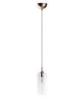 Lampa wisząca BLANCA 1 CHAMPAGNE Azzardo AZ3337