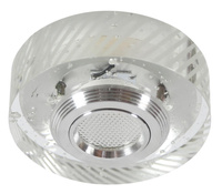 SS-33 AL/TR 3W LED COB 230V OPR. STROP. STAŁA OKRĄGŁA SZKŁO TRANSPARENTNE Candellux 2228815