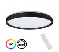 Lampa sufitowa plafon RINGO RGB 36W LED Milagro ML9965 sterowana pilotem