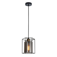 Lampa wisząca KALULA Italux PND-78901-1-BK+SG