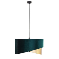 Lampa wisząca TERCINO zielona TK Lighting 6433