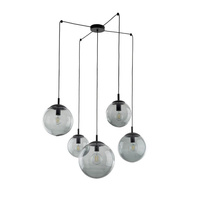 Lampa wisząca ESME 5 GRAPHITE PAJĄK TK Lighting 5382