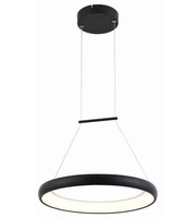 Lampa wisząca 40cm THEA LED czarna Reality 338211-30