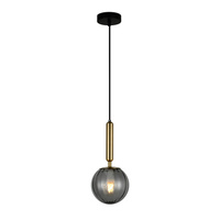 Lampa wisząca RAVENA Italux PND-2324-1 BRO+SG