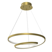 Lampa wisząca LUCERO GOLD 48W LED Milagro ML7950