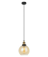 Lampa wisząca CARDENA Italux MDM-4330/1 GD+AMB