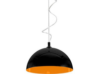 Lampa wisząca HEMISPHERE BLACK-ORANGE FLUO Nowodvorski 6373