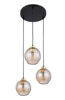 Lampa wisząca potrójna DEVI AMBER TK Lighting 4637