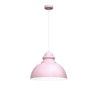 Lampa wisząca CORIN różowa 39cm Milagro MLP7984