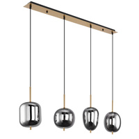 Lampa wisząca poczwórna BLACKY I Globo 15345-4MM