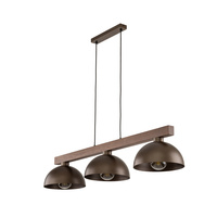 OSLO BROWN LAMPA WISZĄCA 3 TK Lighting 6299