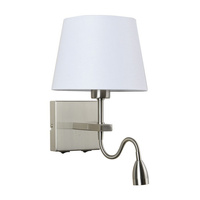 Kinkiet NORTE LED Italux WL-1122-2-BL-SN-RO-WH